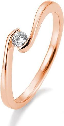 Produktbild Breuning Ring Schwung 0,05-0,30ct. (53, 750/18 K Gold)