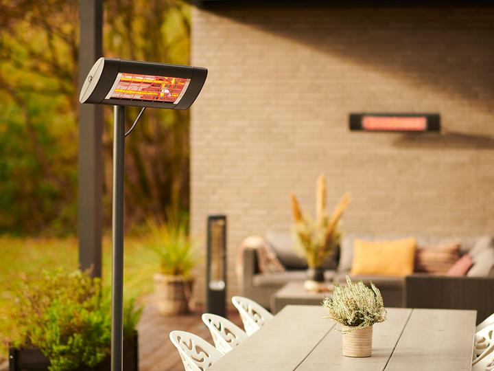 Actual product image Solamagic 2000 ECO+ PRO Patio Heater - Bluetooth Controlled - White