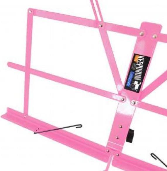 Produktbild keepdrum MUS2PK Notenständer Pink mit 2 Magnete