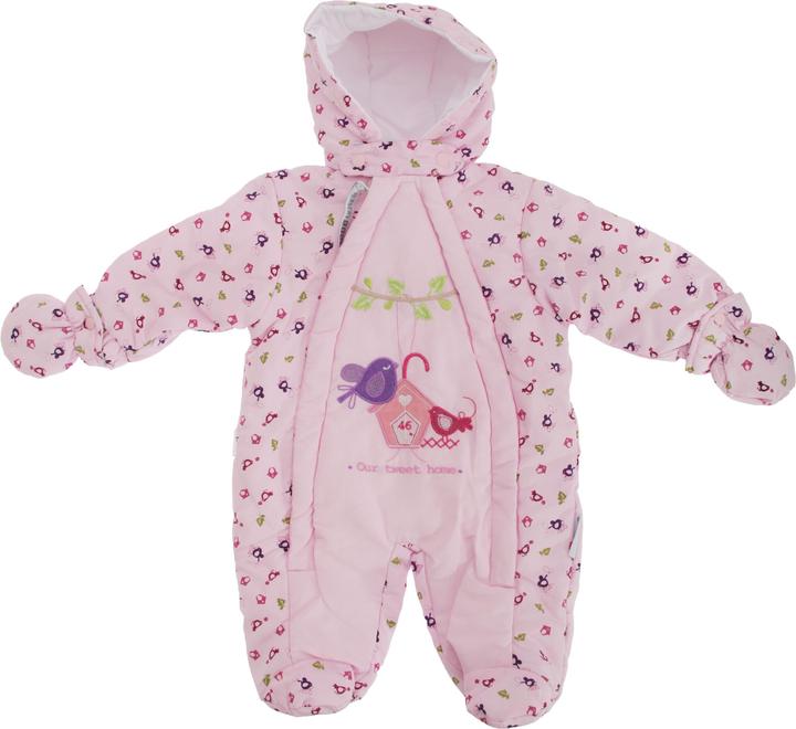 Universal Textiles Baby Schneeanzug mit Kapuze Vogel (56)