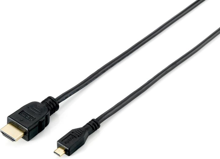 equip micro HDMI (Type D) - HDMI (Type A) (2 m, HDMI)
