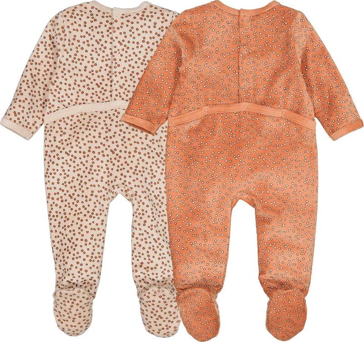 Actual product image La Redoute Collections 2-pack of one-piece velvet pyjamas (68)