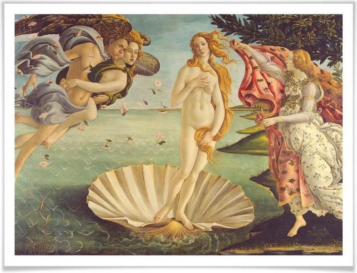 Image du produit Trenddeko Botticelli - Naissance de Vénus (30 x 24 cm)