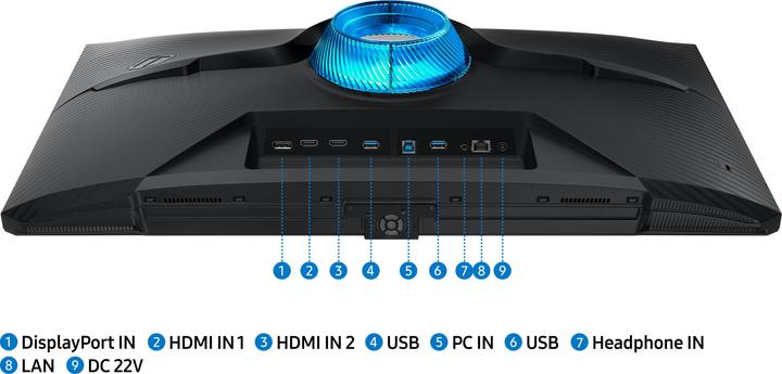 Productafbeelding Samsung Odyssey G7 - G70B (3840 x 2160 Pixels, 28")