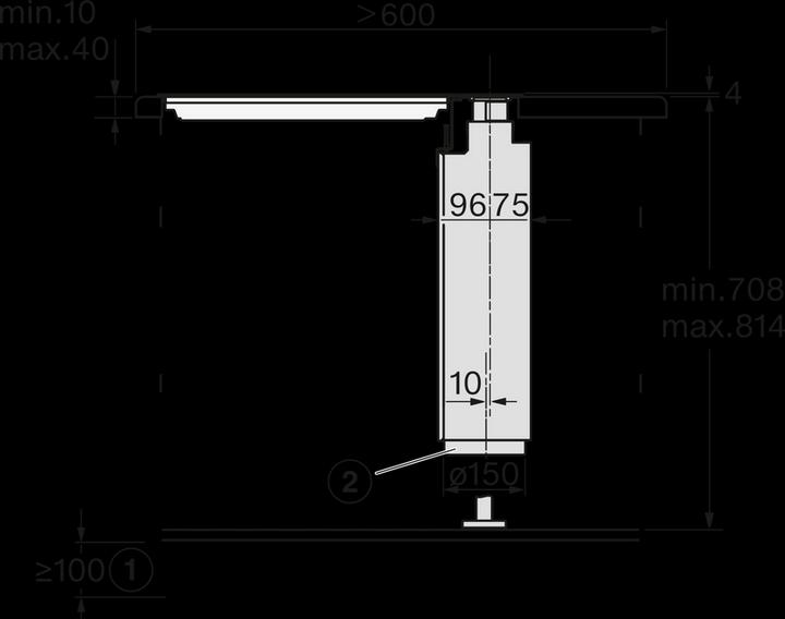 Produktbild Miele DAD 4941 (Tischlüfter)
