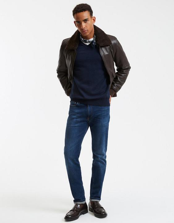 Produktbild La Redoute Collections Pullover mit V-Ausschnitt (S)