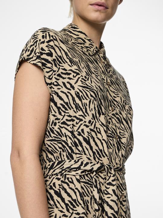 Actual product image Pieces Print blouse dress (XS)
