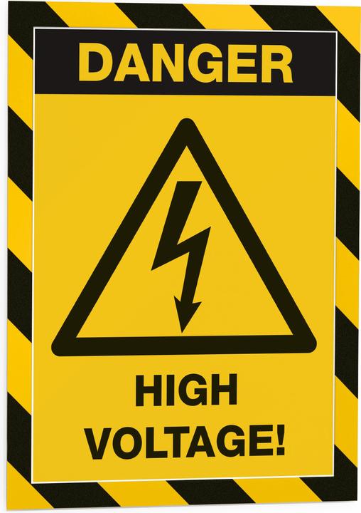 Image du produit Durable MAGNETRAHMEN SECURITY A4 jaune/noir