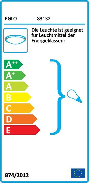 Energy Label EGLO Graphic (E27)