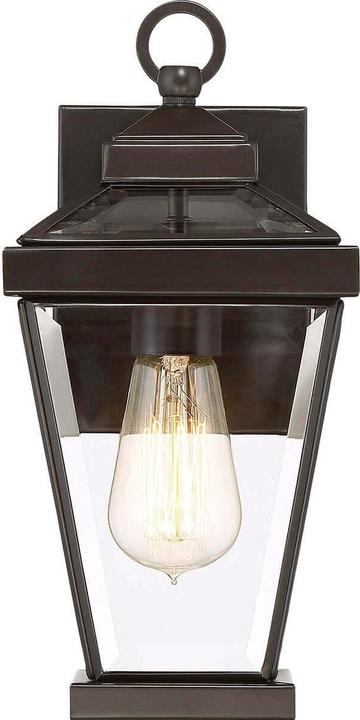 Actual product image Elstead Lighting Ravine outdoor wall light E27 32cm Western bronze IP44 (E27)