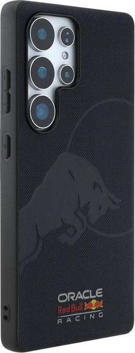 Produktbild Red Bull Leather Meshed Debossed Bull MagSafe Case for Samsung Galaxy S25 Ultra Navy Blue (Samsung Galaxy S25 Ultra)