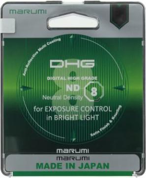 Image du produit Marumi Série ND8 DHG (55 mm, Filtre gris neutre, 55 mm)