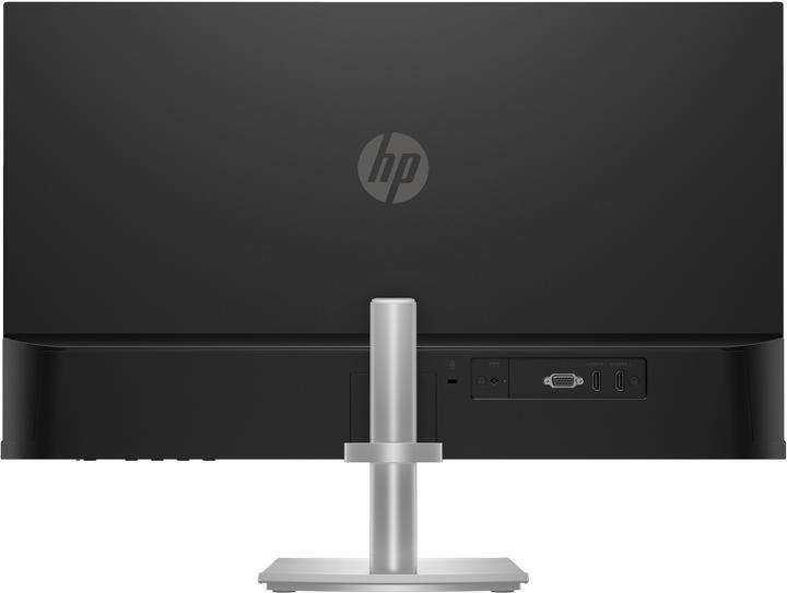 Actual product image HP M27h FHD Monitor 68,58cm 27inch IPS 1920x1080 16:9 300cd/m2 5ms VGA 2xHDMI Black/Silver (P) (1920 x 1080 pixels, 27")