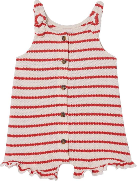 Vertbaudet Baby Kurzoverall aus Strick