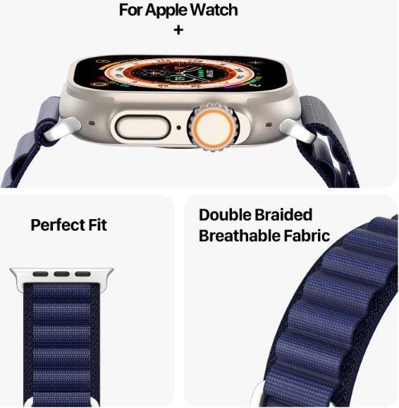 Actual product image Dux Ducis GS Series nylon strap (42 mm, 44 mm, 45 mm, Nylon)