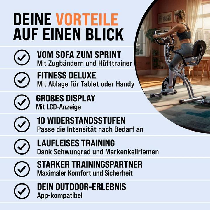 Actual product image Sportana Exercise Bike