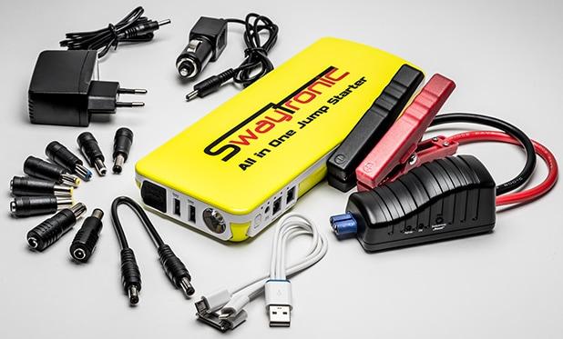 Immagine prodotto Swaytronic All in One Jump Starter 2.0 (600 A, 18000 mAh)