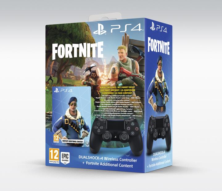 Image du produit Sony PS4 Dualshock 4 Wireless Controller - Includes Fortnite (PS4)