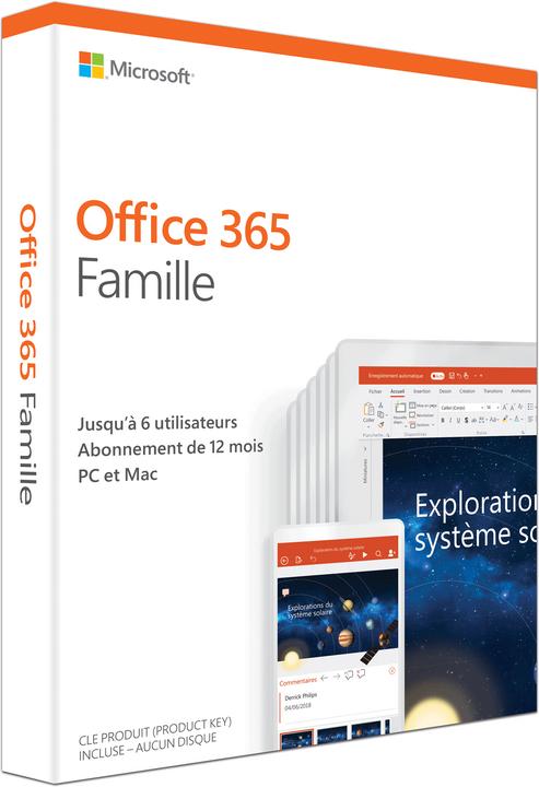 Microsoft Office 365 Home Französisch (1 User, 12 Monate)