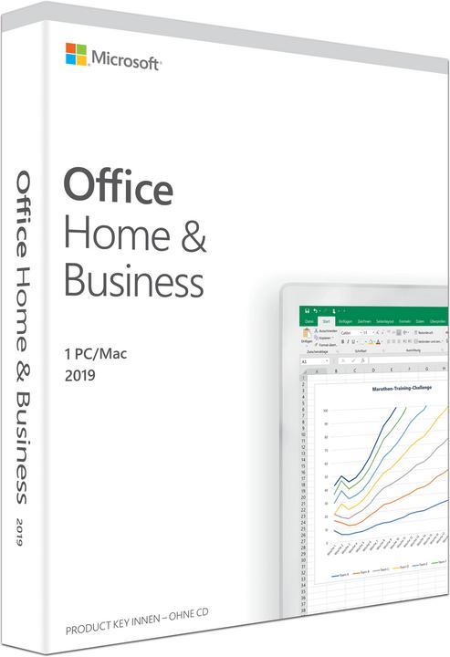Actual product image Microsoft Office Home & Business 2019 (1 User, unlimited)