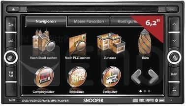 Actual product image Snooper AVNS9020 Pro Ventura motorhome navigation system 12V double