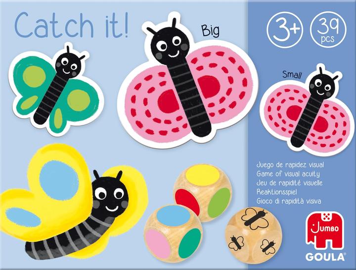 Actual product image Goula Catch it Butterfly (Portuguese, German, Italian, French)