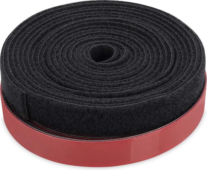 Actual product image Digitus Velcro Cable Management System Mushroom Head Tape 2.5m self-adhesive (25 mm)