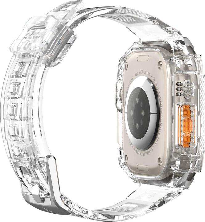 Produktbild Spigen RUGGED ARMOR "PRO" Apple Watch ULTRA (49MM) CRYSTAL CLEAR (Thermoplastisches Polyurethan (TPU))