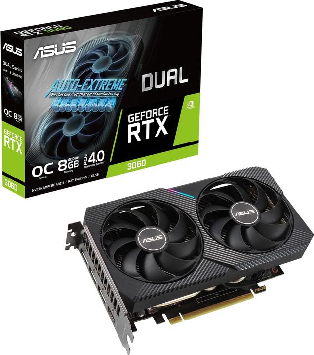 Produktbild ASUS DUAL GeForce RTX 3060 OC EDITION (8 GB)