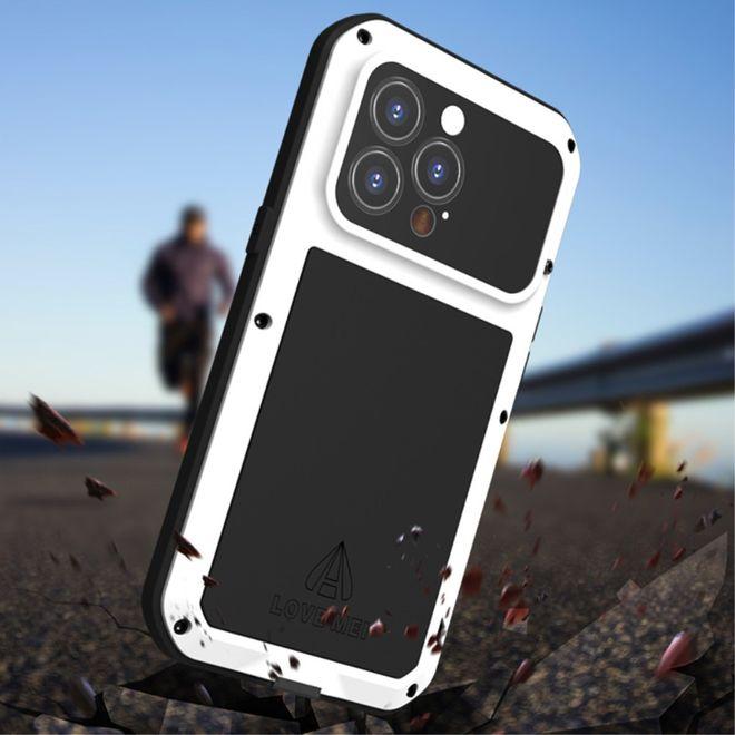 Image du produit Love Mei Couvercle en métal de la série Puissant (Apple iPhone 13 Pro)