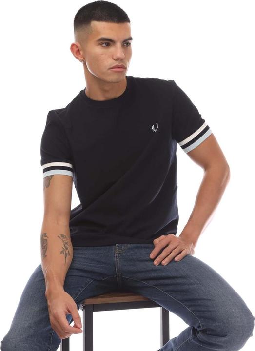 Produktbild Fred Perry TShirt Mit kontrastfarbenen Streifen (XS)