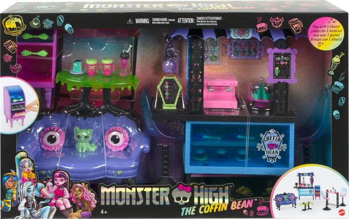 Actual product image Monster High Café Black Soul Play Set