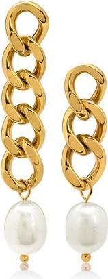 Immagine prodotto Trolli Troli -orecchini simmetrici placcati oro con perle barocche VAAXF344G (L)