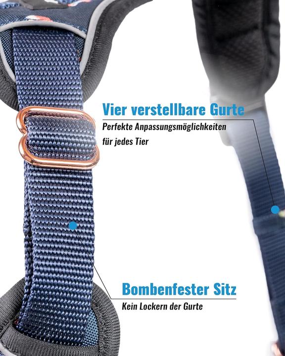 Actual product image Freudentier Breathable dog harness (L, Dog, General)