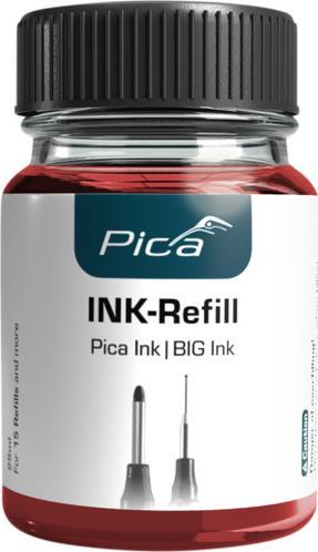 Pica INK/BIG INK set di inchiostro di ricarica rosso (Rosso)