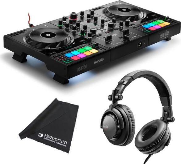 Hercules Inpulse 500 DJ Controller mit DJ45 Kopfhörer