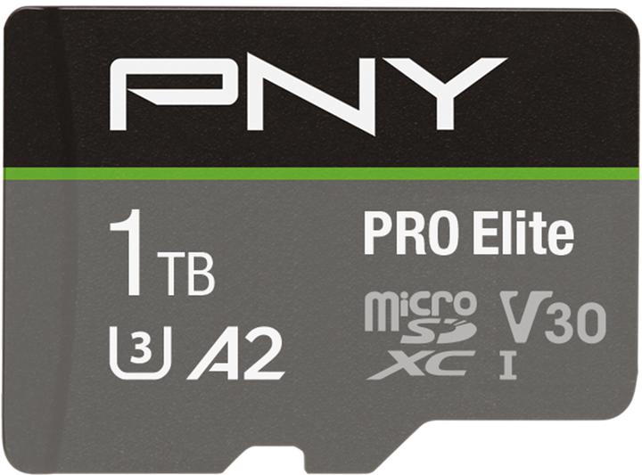 Actual product image PNY Pro Elite (1000 GB, microSDXC, U3, UHS-I)