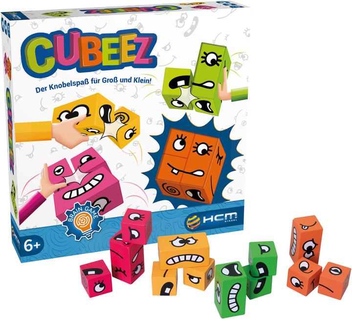 Immagine prodotto HCM Kinzel HCM55171 - Cubeez - Gioco da tavolo, 2-4 giocatori, età 6+ (edizione DE) (Tedesco)