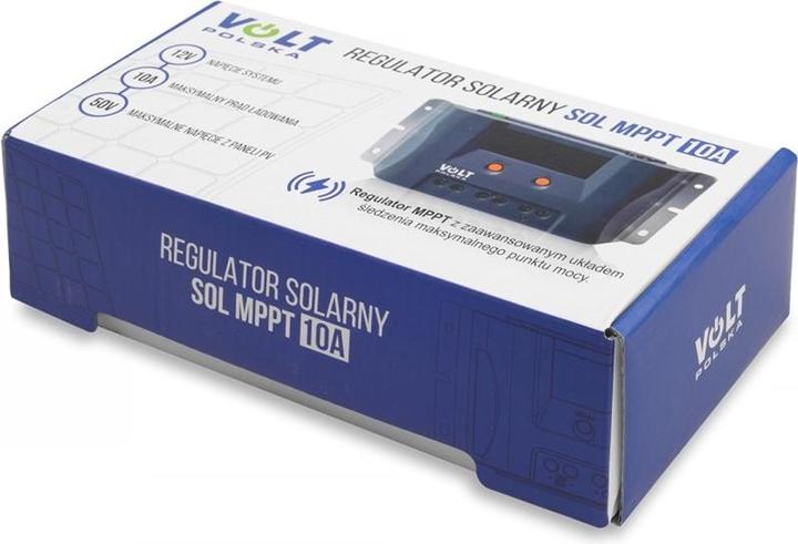 Produktbild Volt Polska SOLARREGLER SOL MPPT 10A (50V) 12V + LCD
