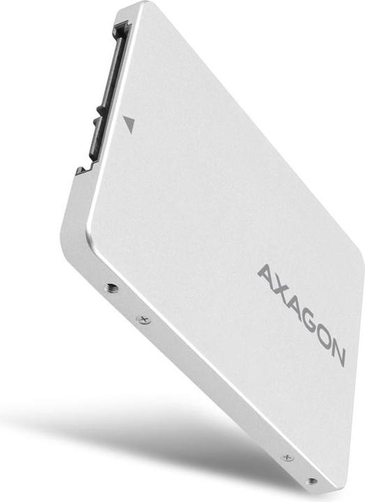 Actual product image Axagon RSS-M2SD Enclosure for M.2 SATA SSDs up to 2280 - Aluminium (M.2 2280)