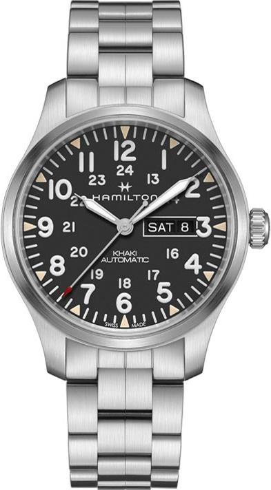 Actual product image Hamilton Khaki Field Day Date Auto (Analogue wristwatch, 42 mm)