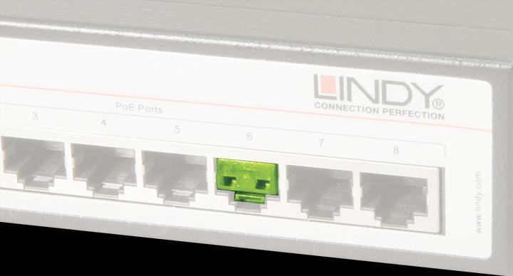Produktbild Lindy RJ45 Port Blockers x 20 Green