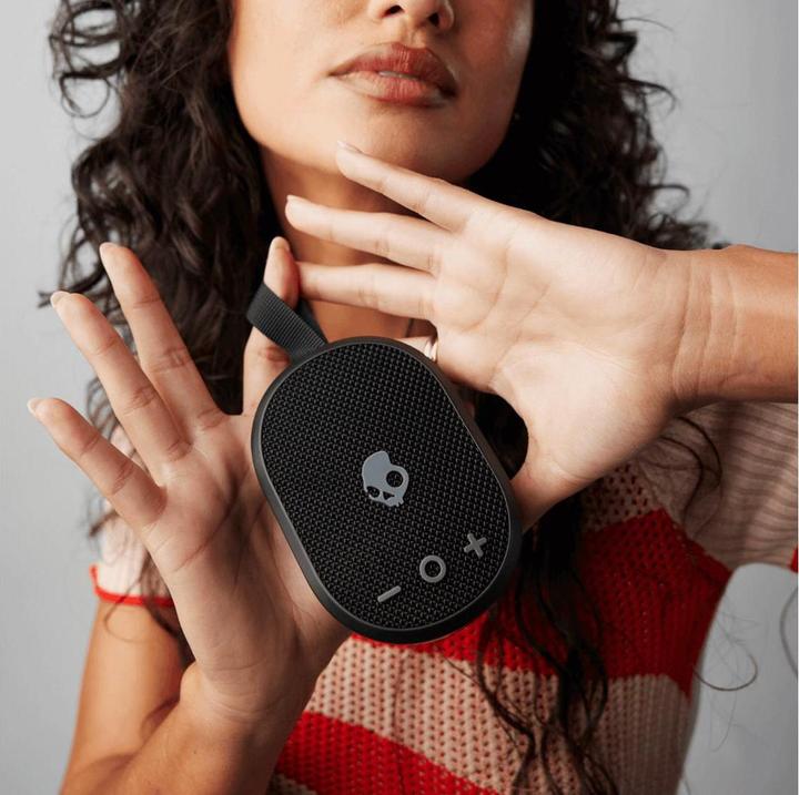 Image du produit Skullcandy Enceinte sans fil Ounce+ Compact Black (16 h, Fonctionnement sur batterie)