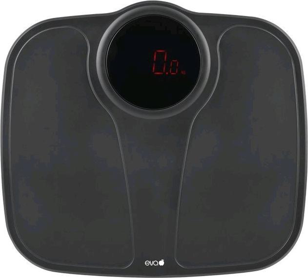 Actual product image Eva- Kochen und Haushalt Eva bathroom scales200 kg, black (200 kg)