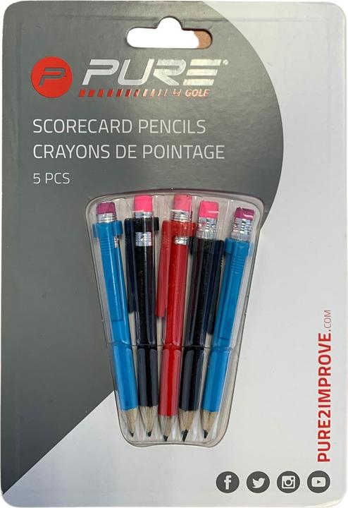 Pure golfbleistift mit radiergummi pencils with eraser