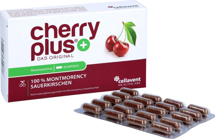 Immagine prodotto cherry plus Capsule di amarena (60 Pezzo/i, Pillole)