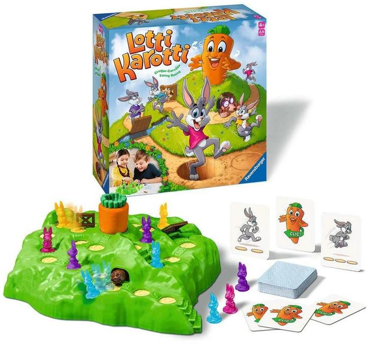 Actual product image Ravensburger Lotti Karotti (French, Italian, German)