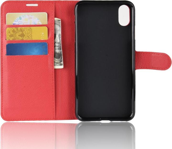 Produktbild Cover-Discount Leder Hülle mit Karten- und Fotofach (Apple iPhone XS Max)