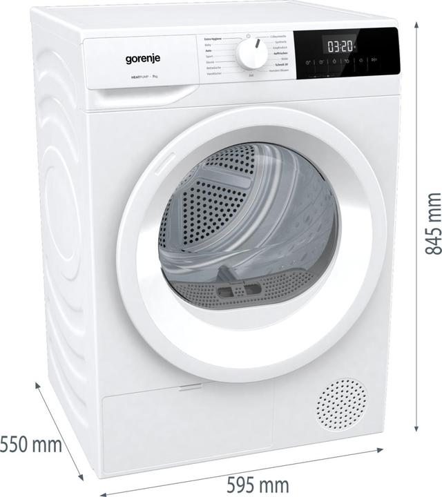Produktbild Gorenje Wärmepumpentrockner (7 kg, Rechts)
