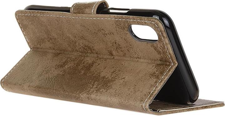 Actual product image Cover-Discount Vintage style suede look (Apple iPhone XS Max)